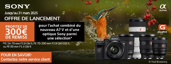 Sony Offre de lancement Alpha 7 V